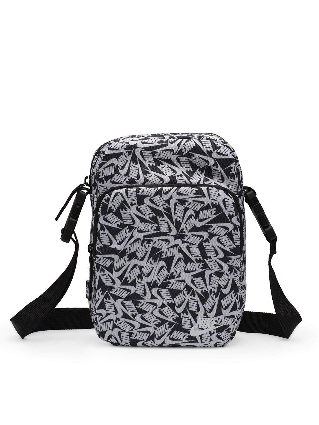 

Nike Printed Heritage Cross-Body Bag (4L), Black