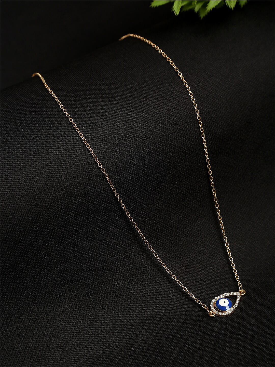 

DressBerry Blue Gold-Plated Necklace