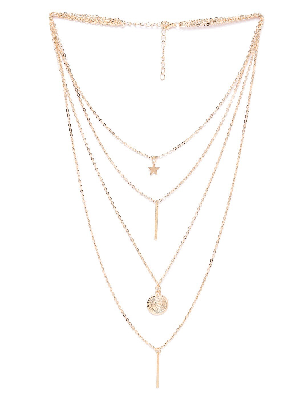 

DressBerry Gold-Plated Layered Necklace