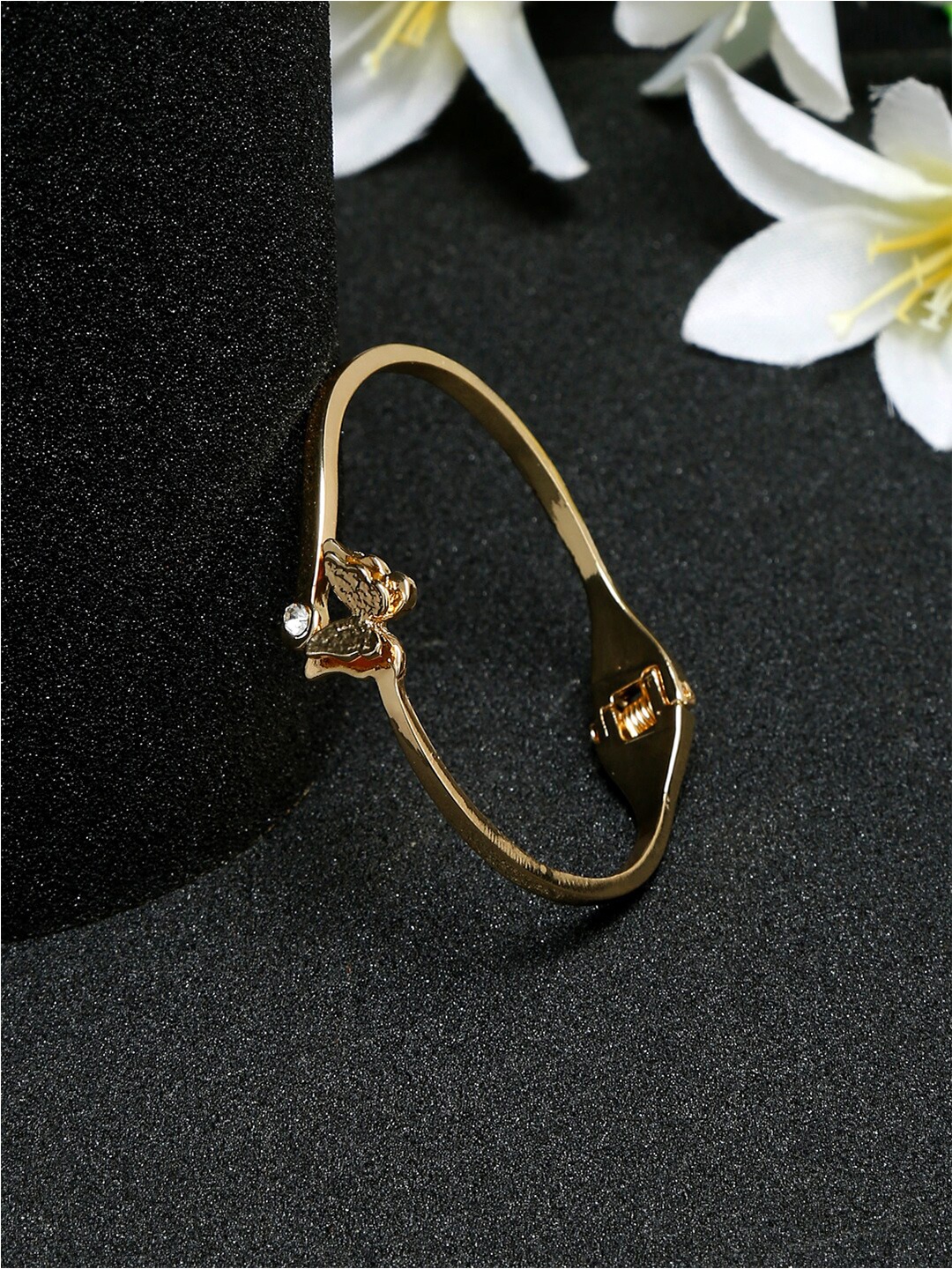 

DressBerry Women Gold-Plated Gold-Toned Kada Bracelet