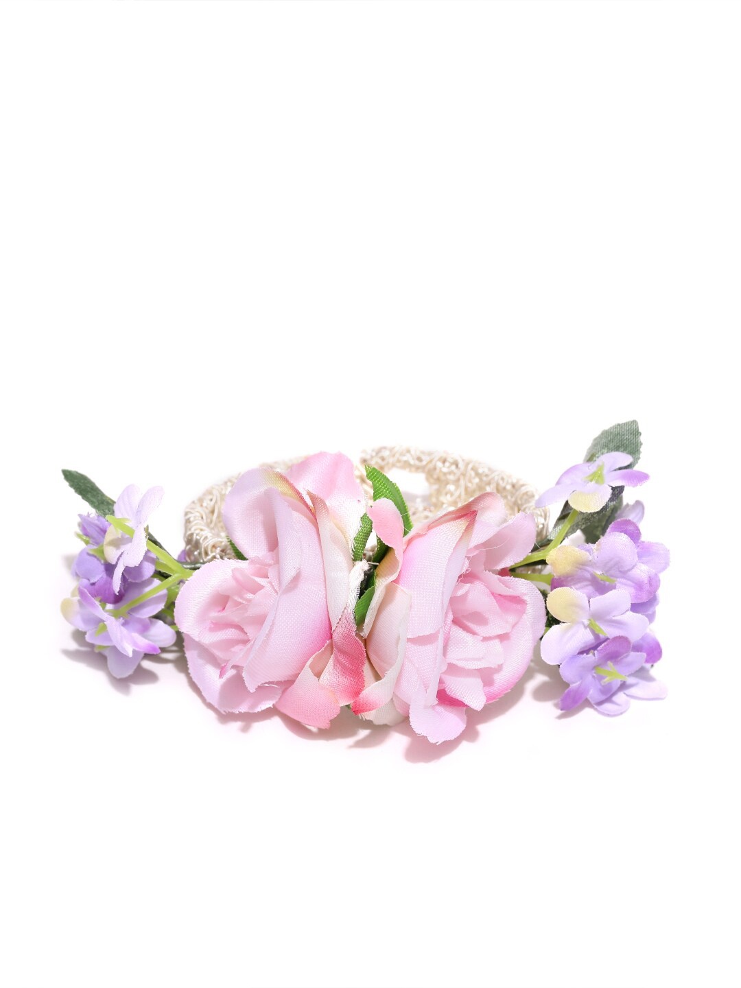 

DressBerry Women Pink & Green Cuff Bracelet
