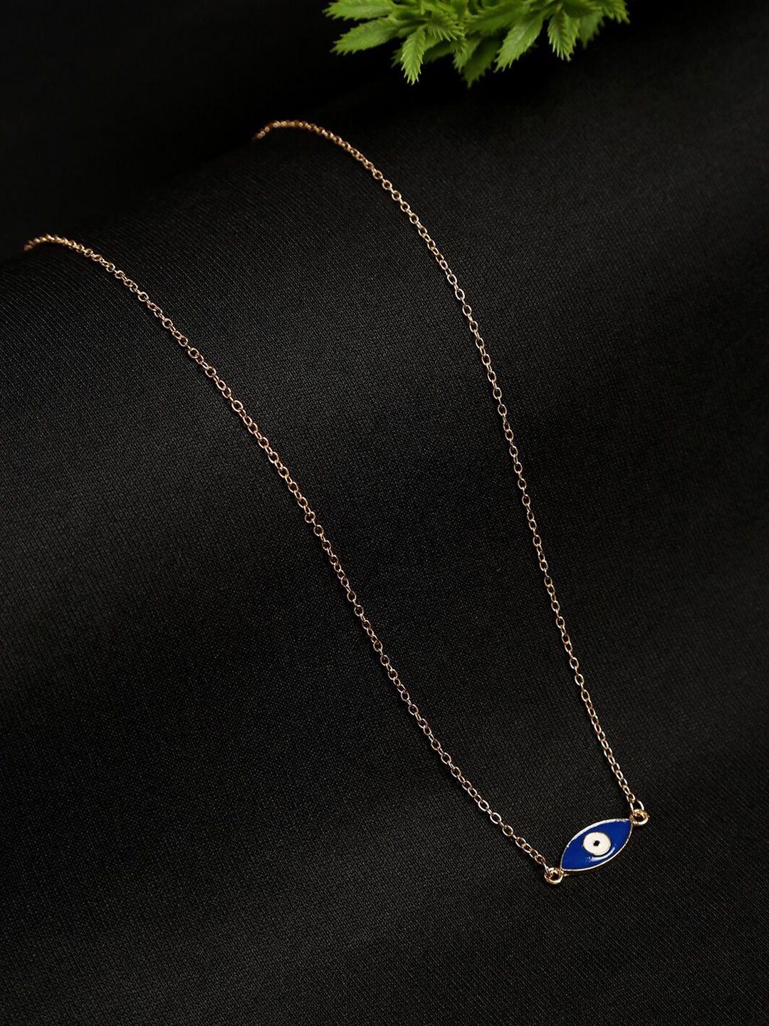 

DressBerry Blue Gold-Plated Necklace