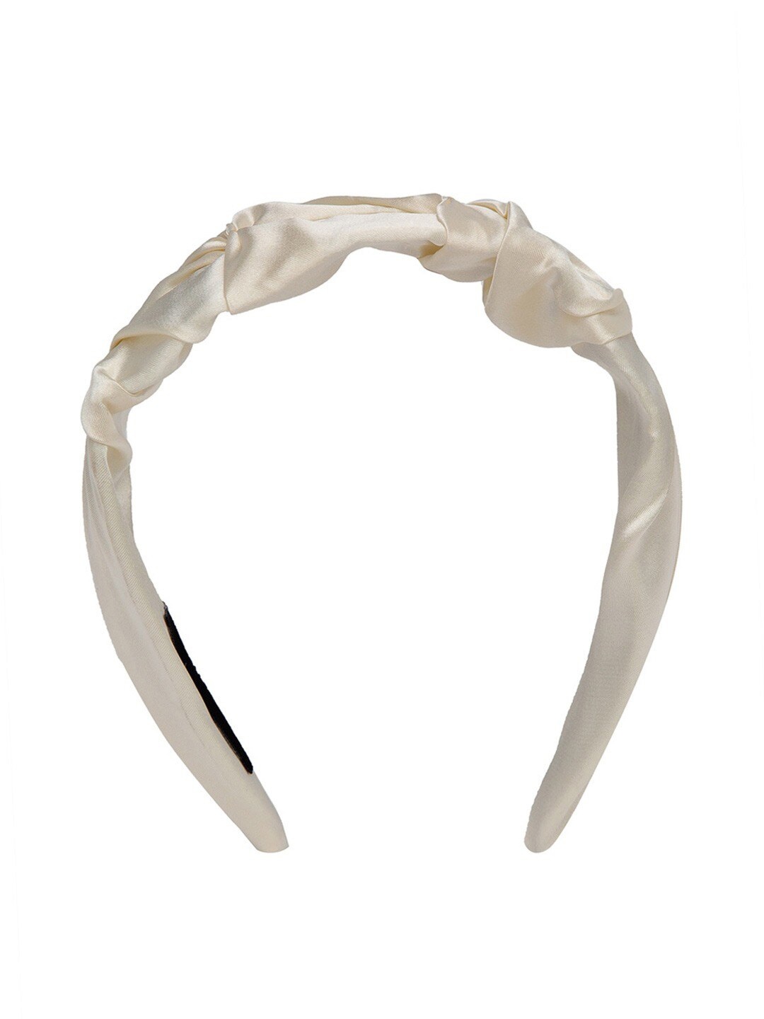 

DressBerry Women White Synthetic Hairband