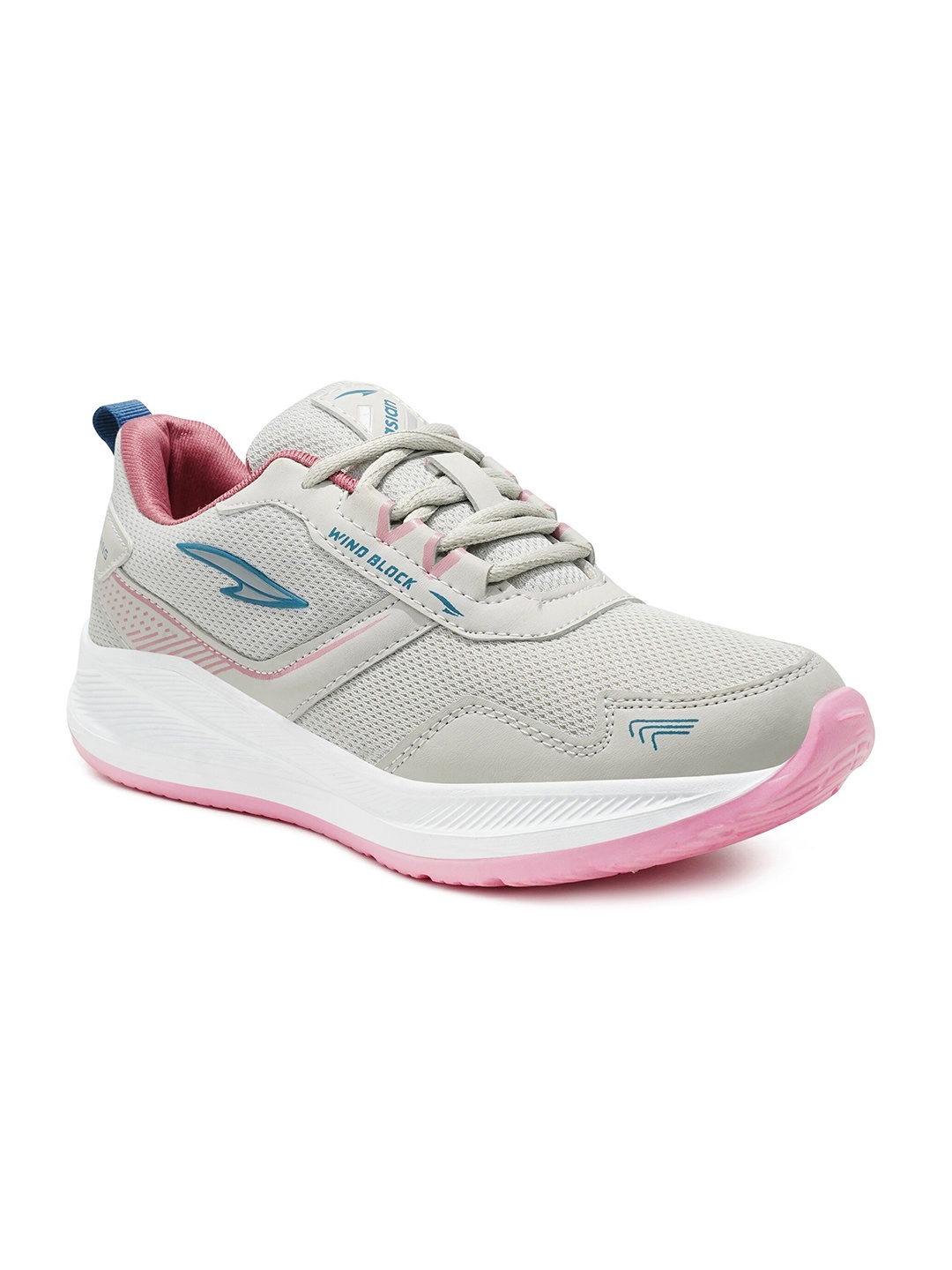 

ASIAN Women Non-Marking Memory Foam Technology Running Shoes, Grey