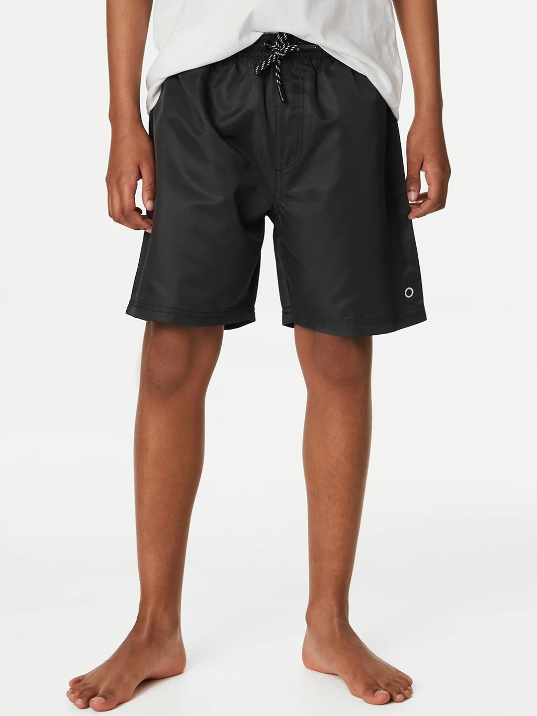 

Marks & Spencer Boys Mid Rise Swim Shorts, Black