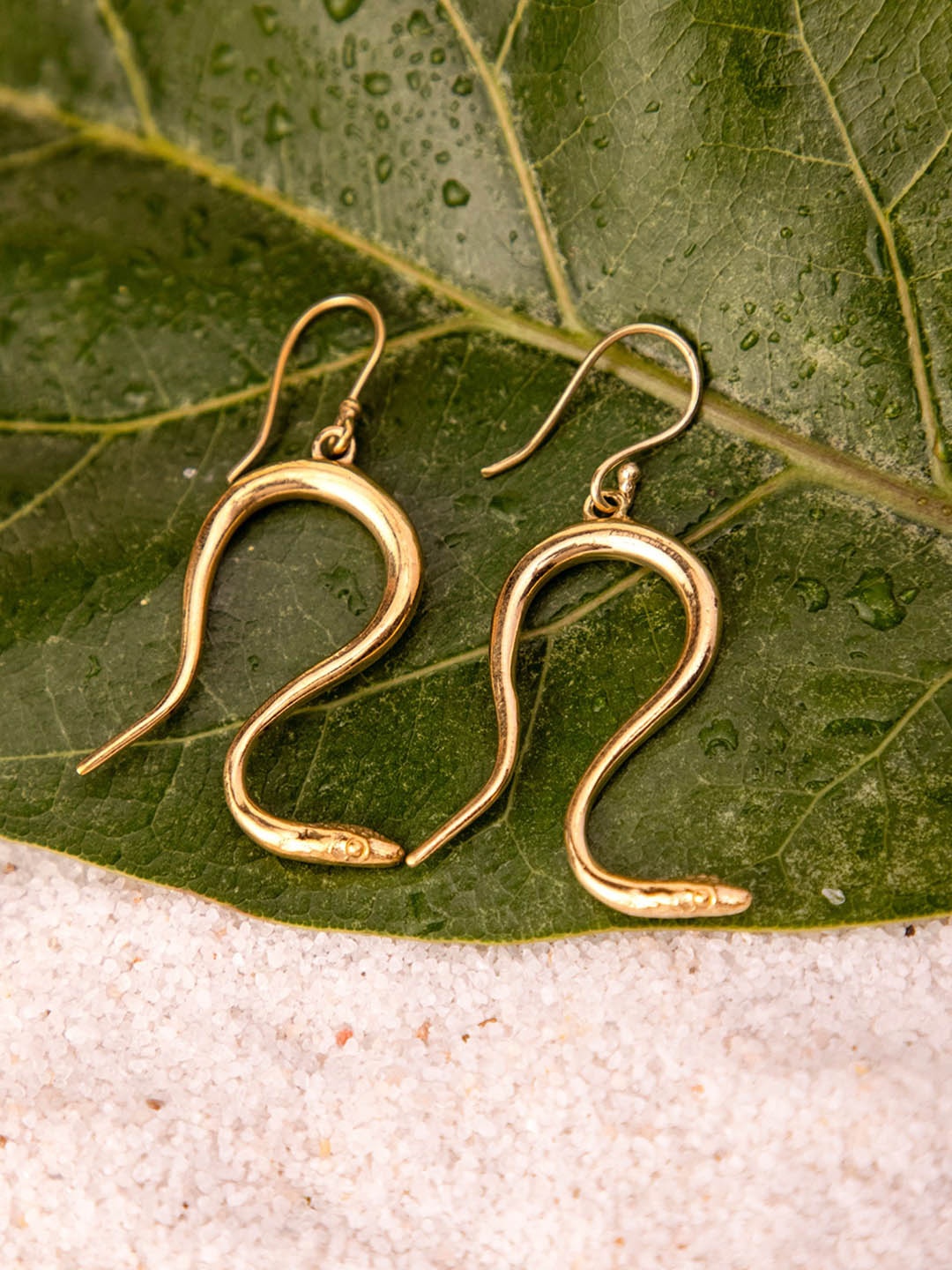 

Studio One Love Gold-Plated Contemporary Drop Earrings