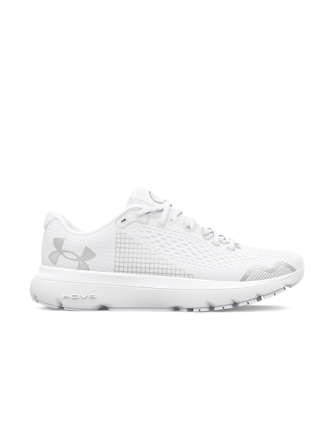 

UNDER ARMOUR Men Woven Design HOVR Infinite 4 Running Shoes, White
