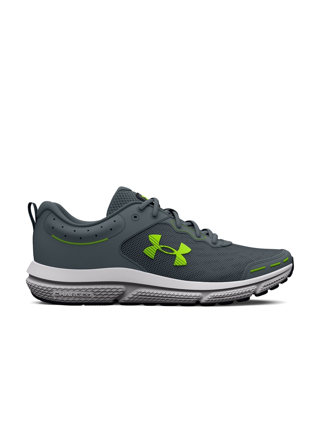 

UNDER ARMOUR Men Woven Design Charged Assert 10 Running Shoes, Grey