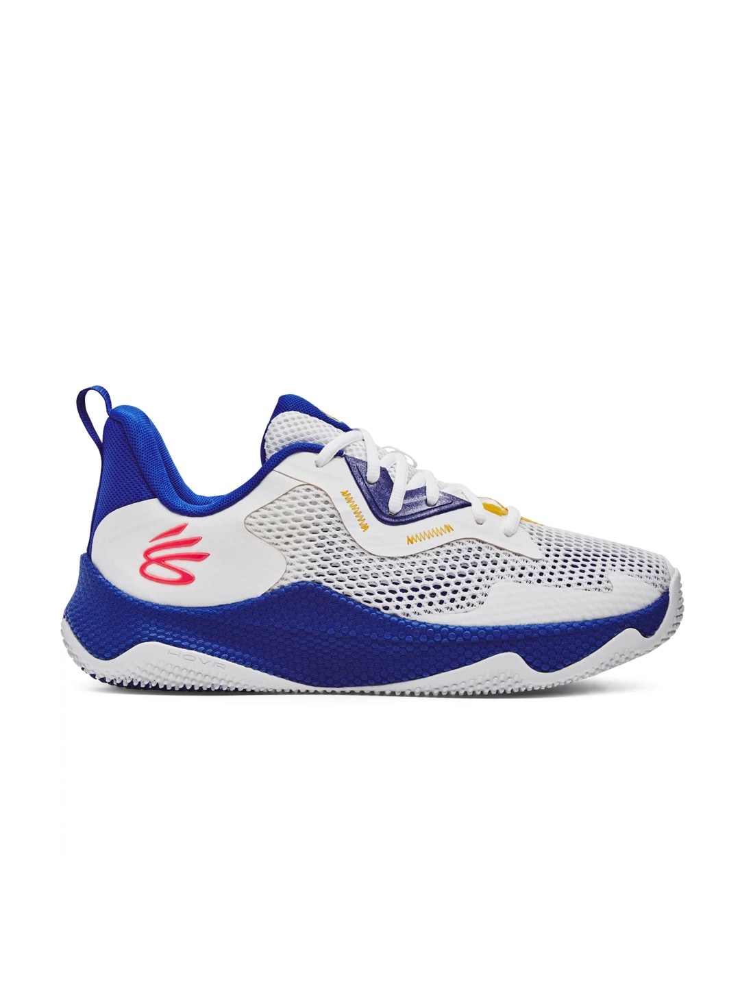 

UNDER ARMOUR Unisex HOVR SPLASH 3 AP Basketball Shoes, White
