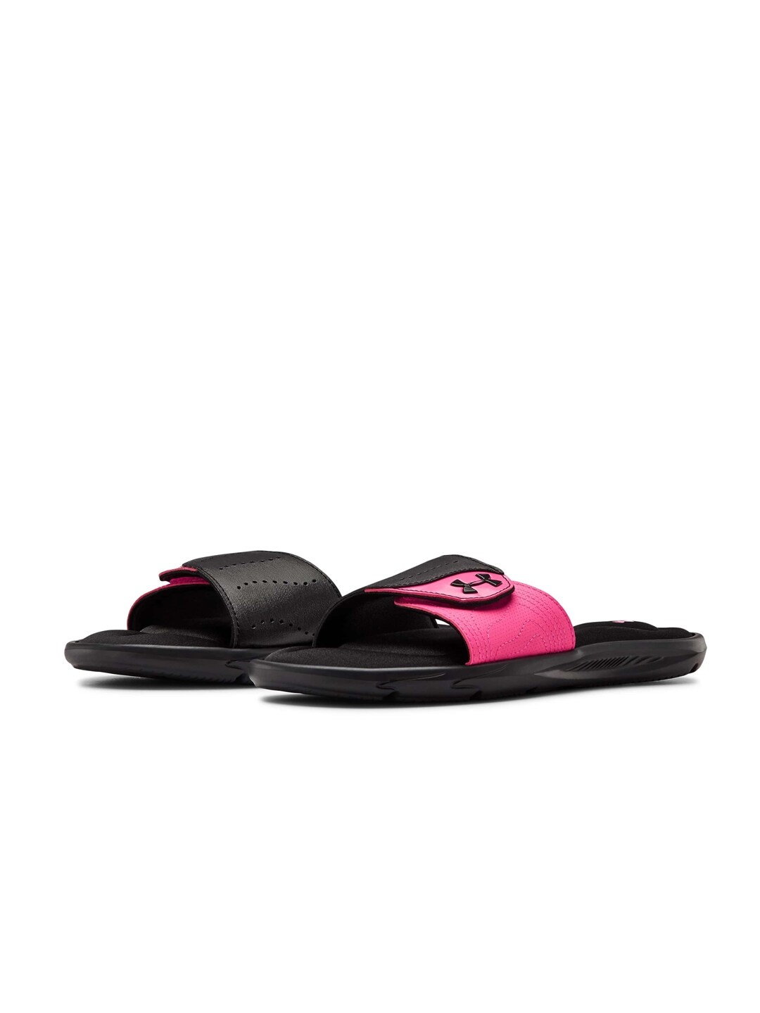 

UNDER ARMOUR Women Colourblocked Sliders, Black