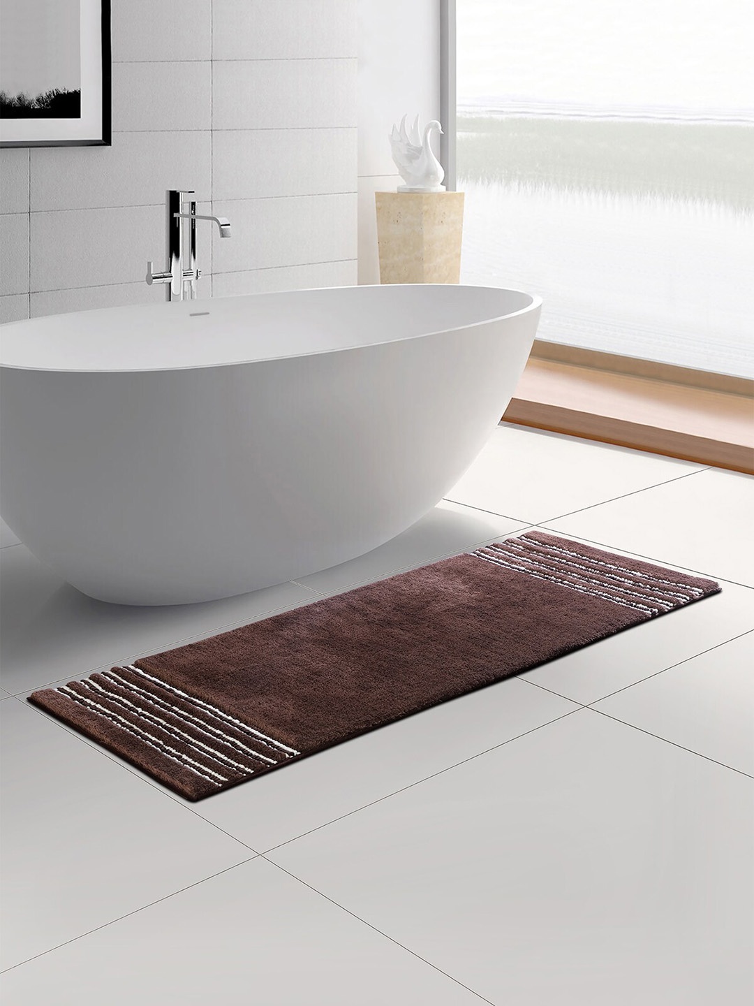 

OBSESSIONS Brown 1960 GSM Anti-Skid Bathmat