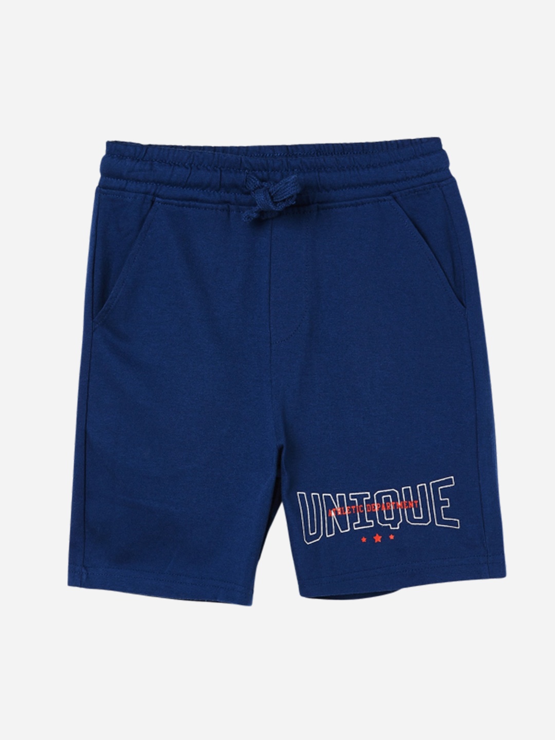 

Fame Forever by Lifestyle Boys Typography Printed Pure Cotton Shorts, Blue