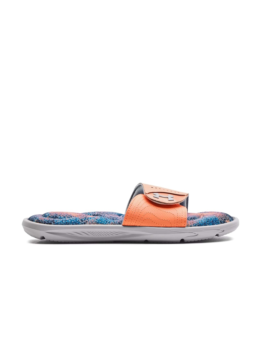 

UNDER ARMOUR Women Abstract Printed Sliders, Orange