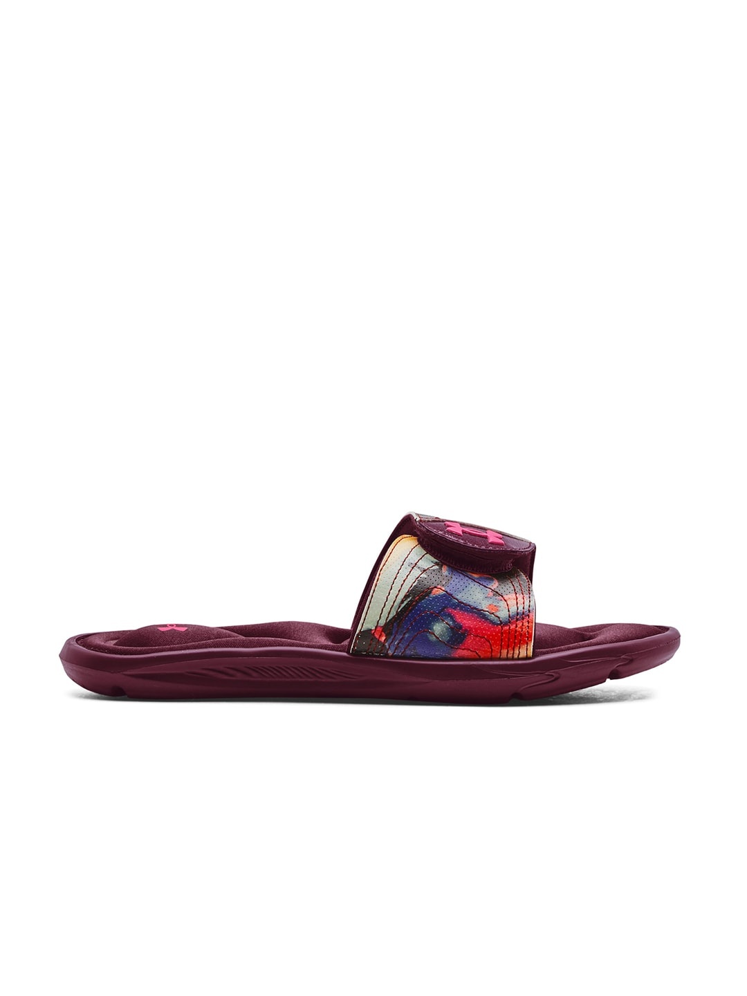 

UNDER ARMOUR Women Printed Sliders, Maroon