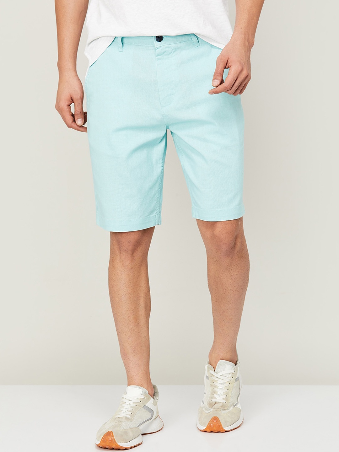 

Fame Forever by Lifestyle Men Mid-Rise Casual Shorts, Blue