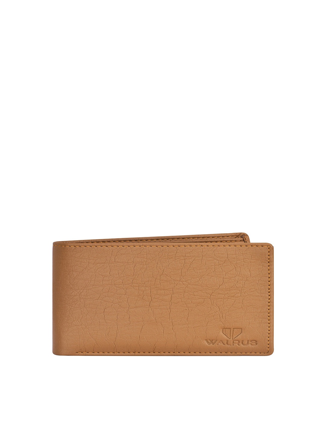 

Walrus Textured Two Fold Wallet With SIM Card Holder, Beige