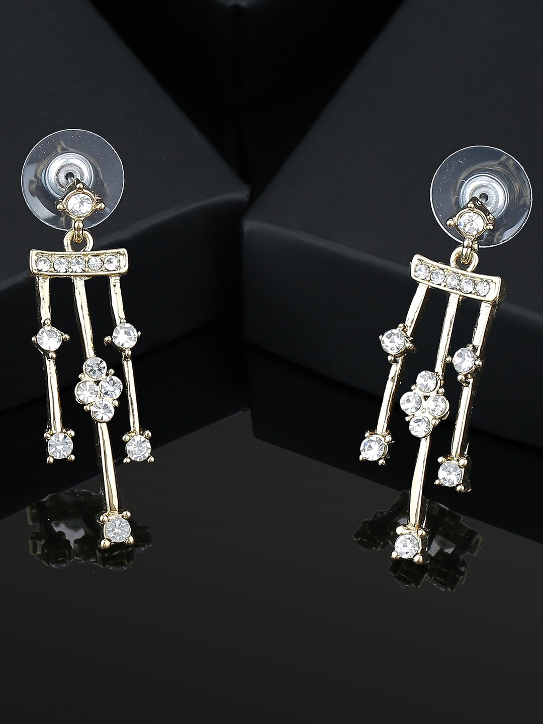 

Estele Gold-Plated Classic Drop Earrings