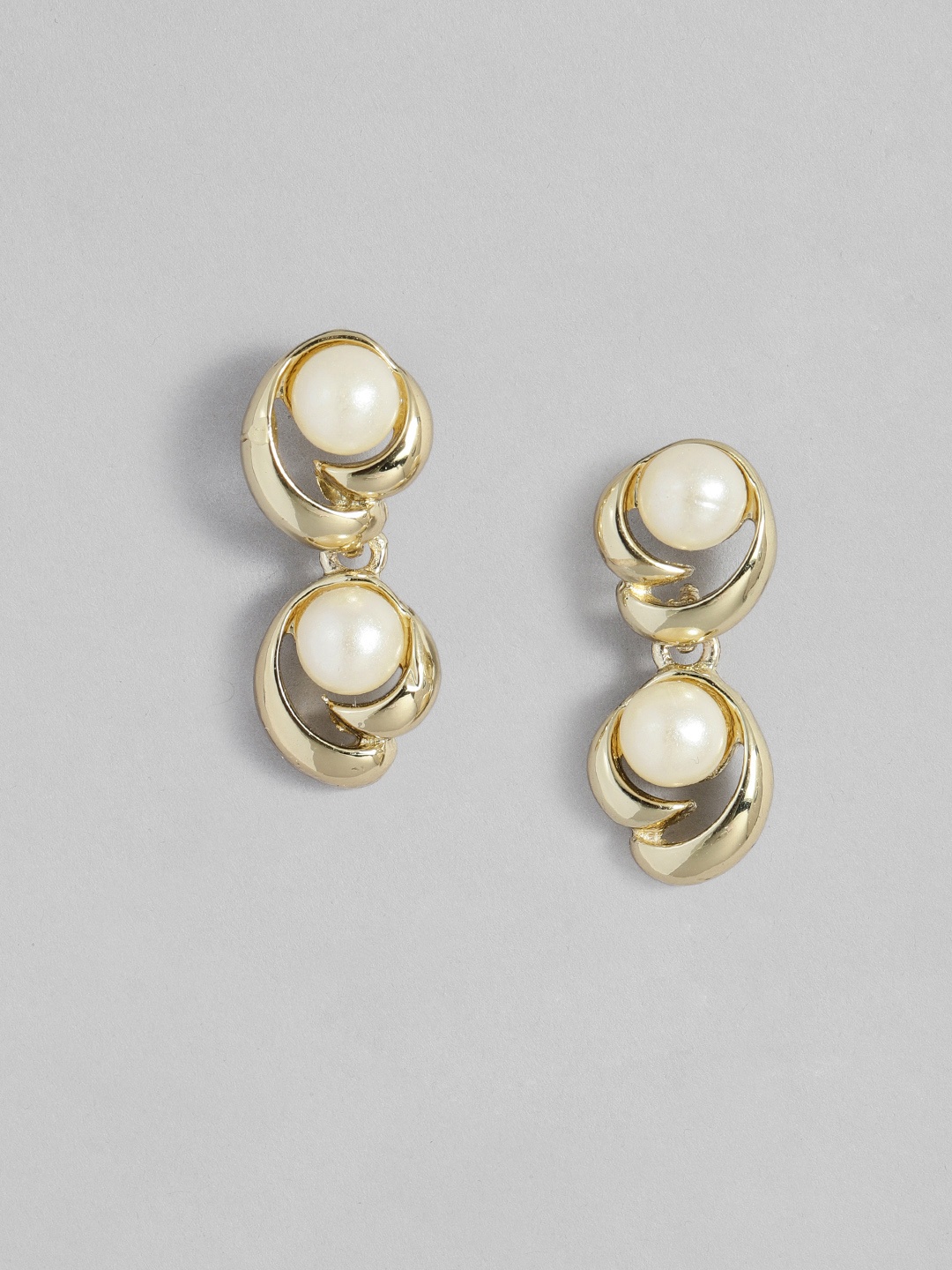 

Estele Gold-Plated Classic Drop Earrings