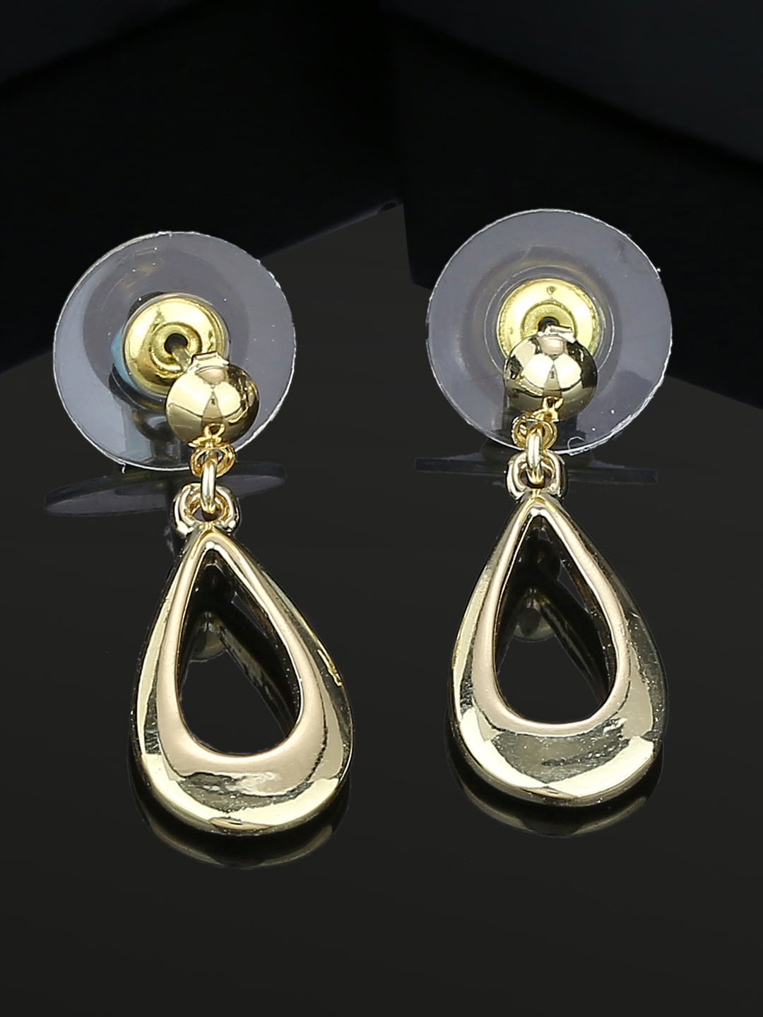 

Estele Gold-Plated Geometric Drop Earrings