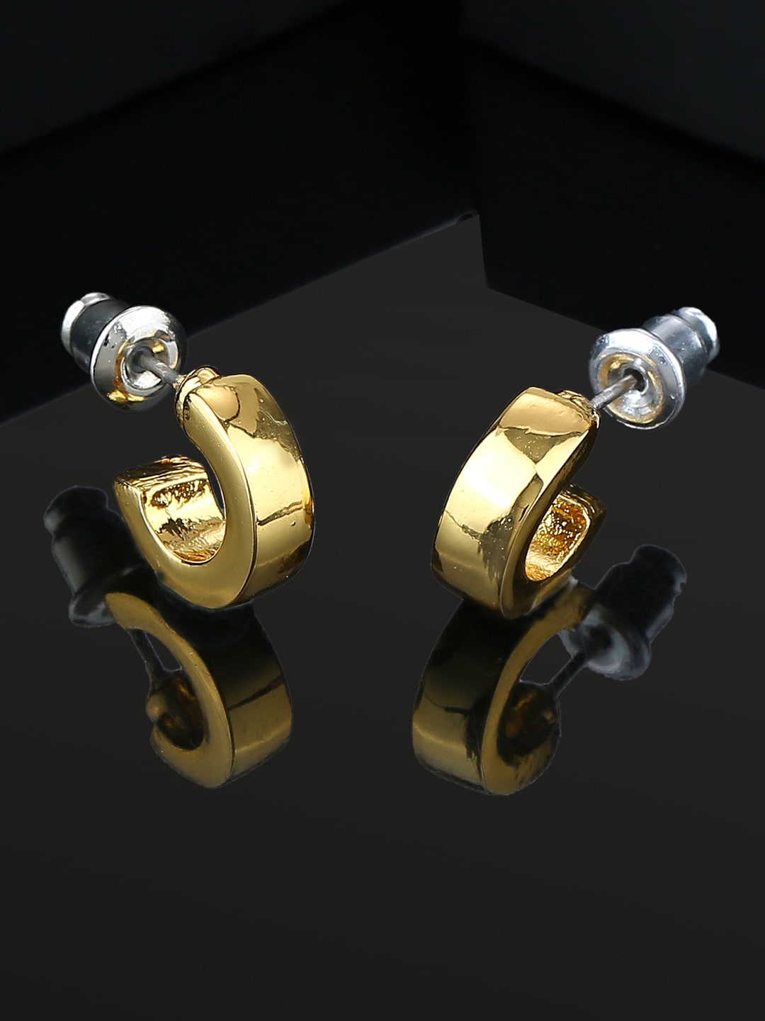 

Estele Gold-Plated Classic Hoop Earrings