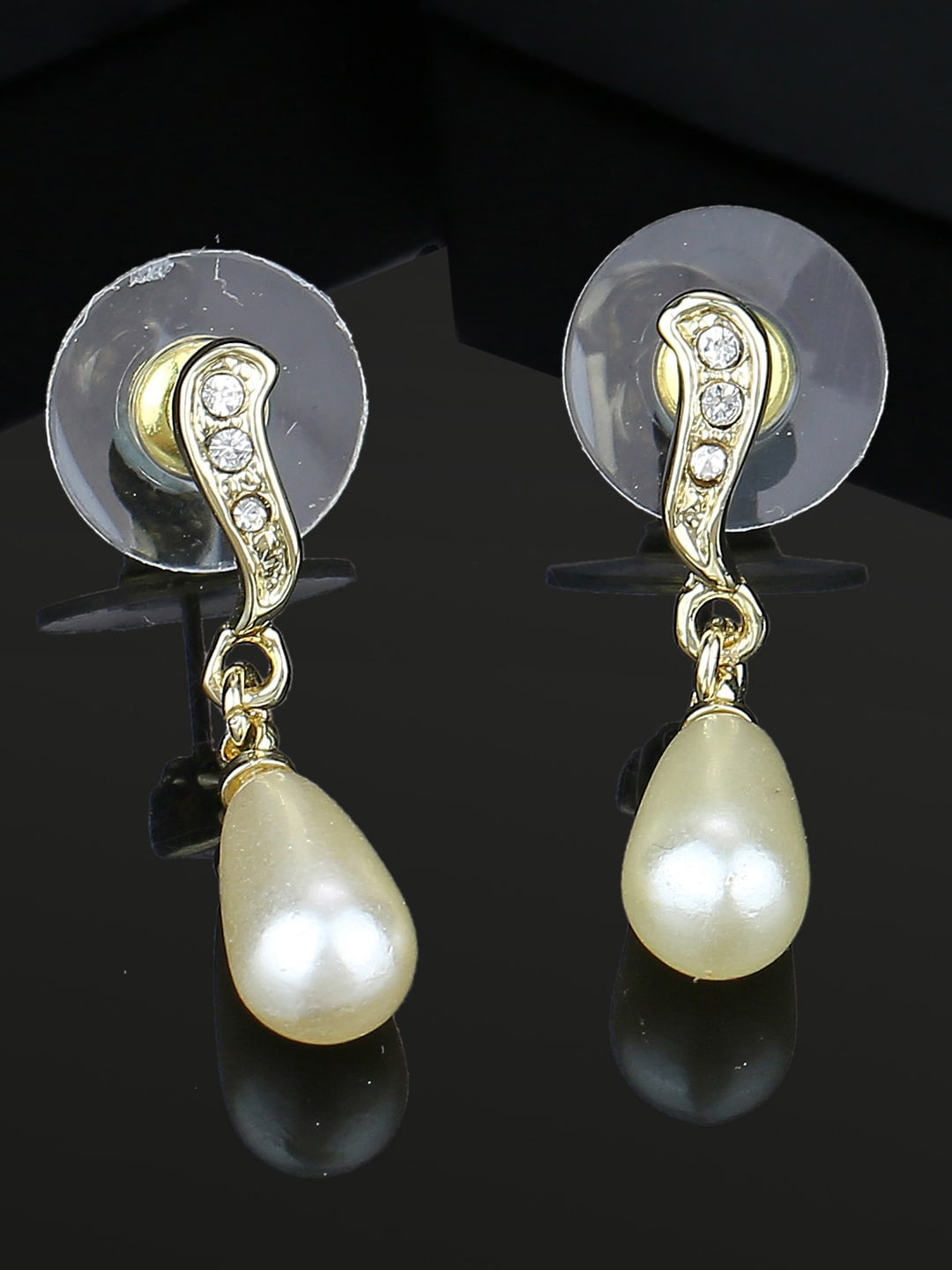

Estele Gold-Plated Geometric Drop Earrings