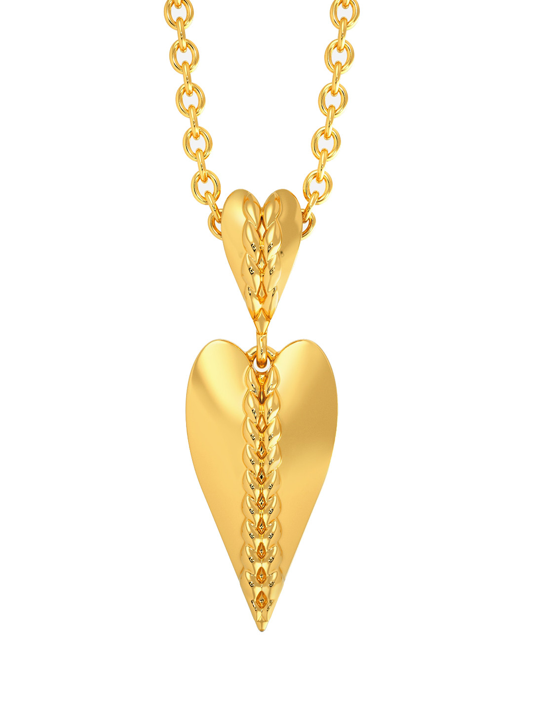 

MELORRA Hearty Knits 18KT Gold Pendant-1.7 gm