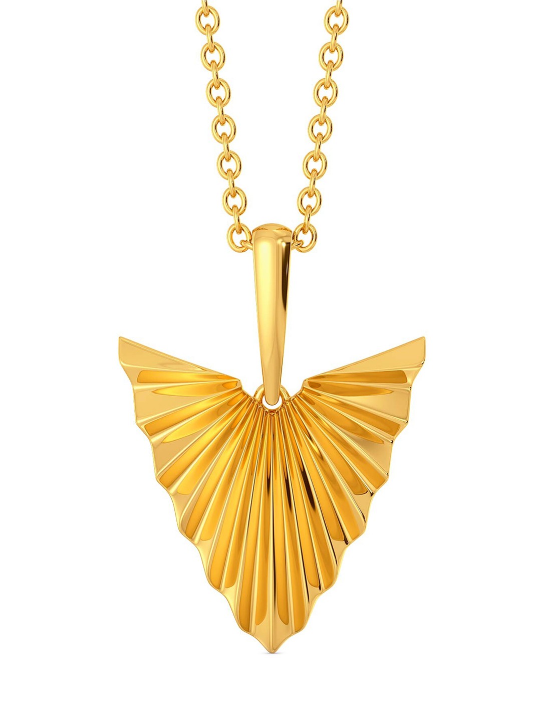 

MELORRA Frill Utopia 18KT Gold Pendant-2.52gm