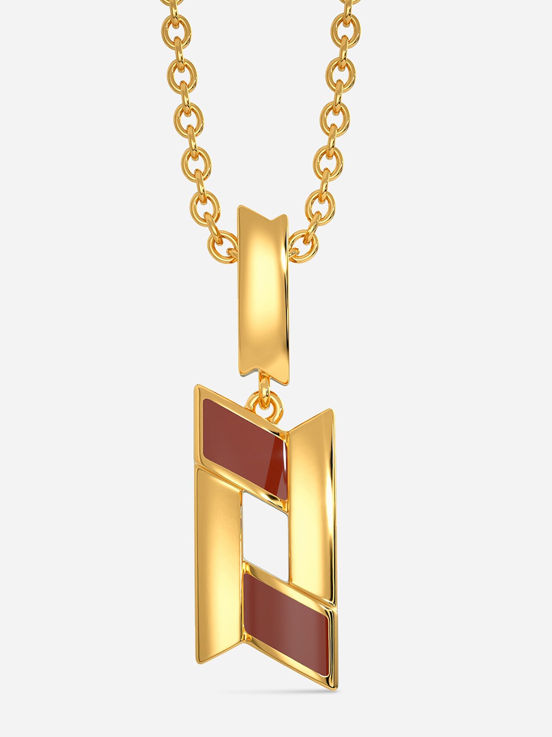 

MELORRA Suede Allure 18KT Gold Pendant-2.33gm