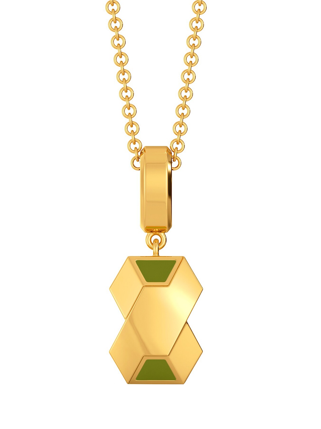 

MELORRA Camaraderie Spirit 18KT Gold Pendants-2.14 gm