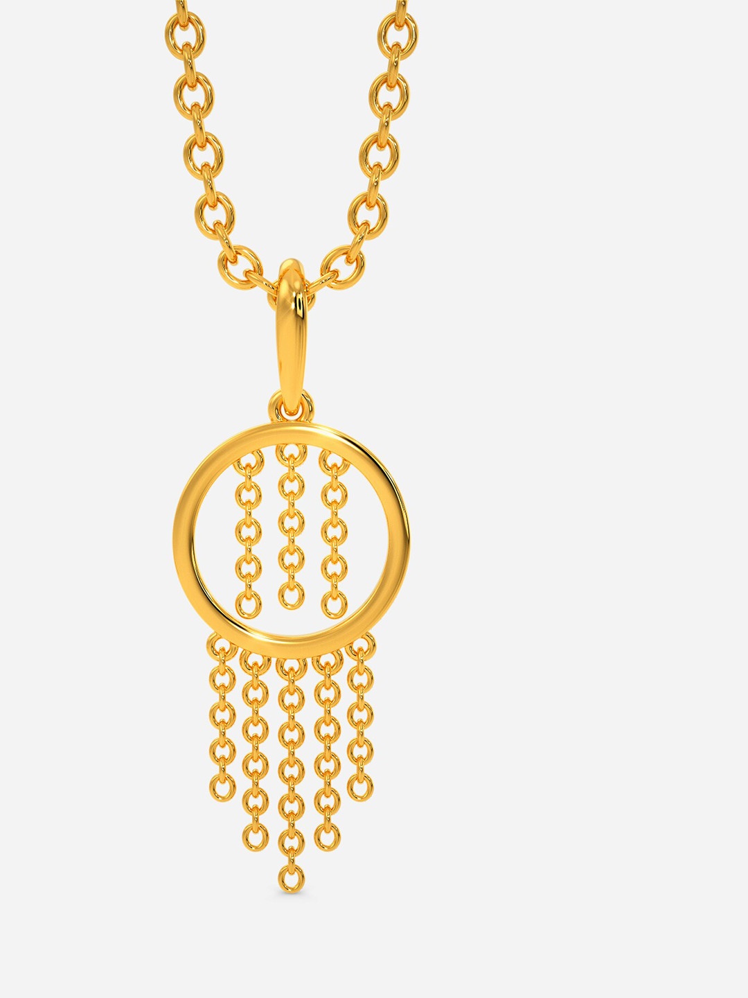 

MELORRA Thrill-O-Fringe 18KT Gold Pendant-2.18 gm