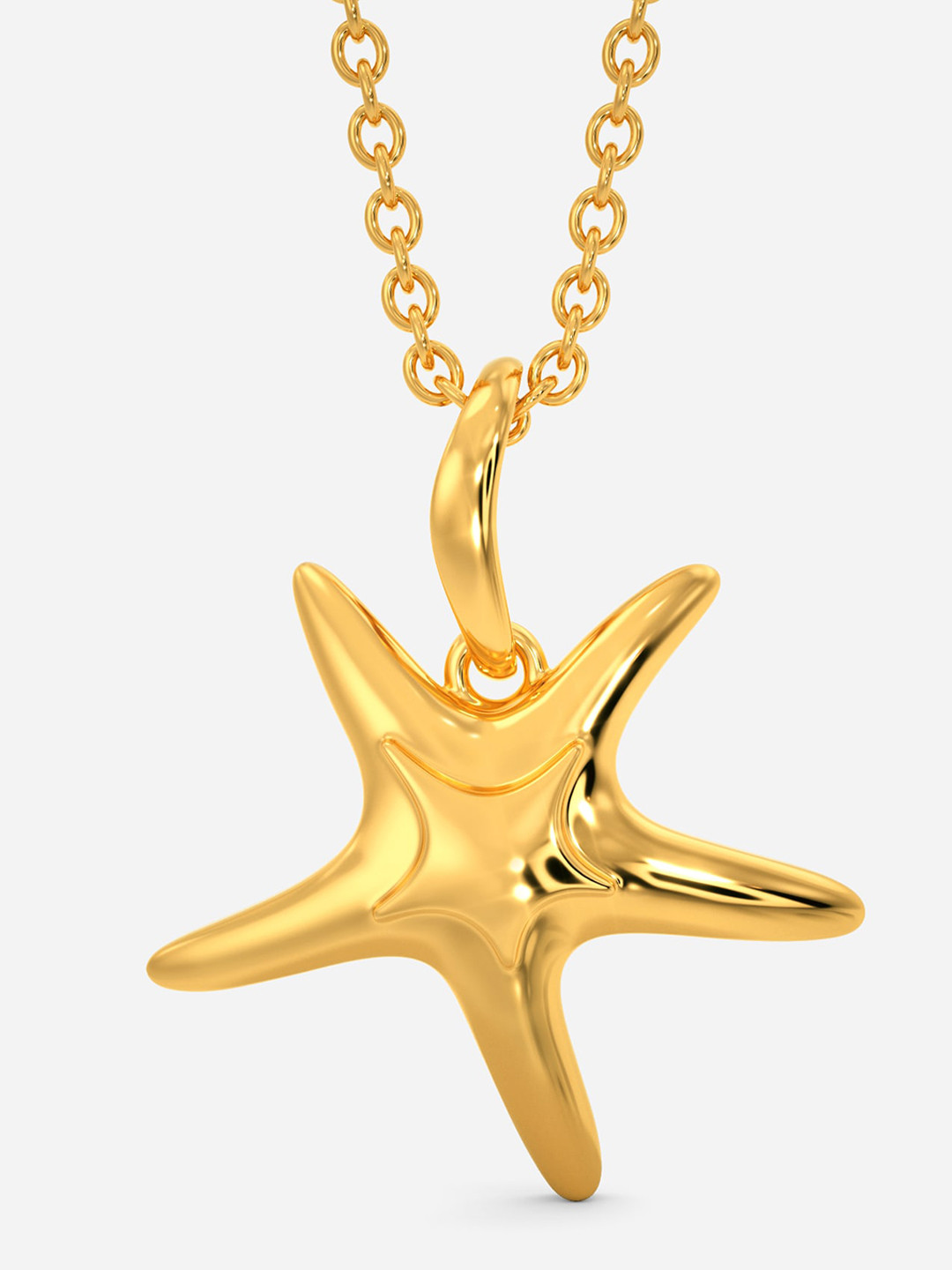 

MELORRA Star of The Sea 18KT Gold Pendant-2.52gm