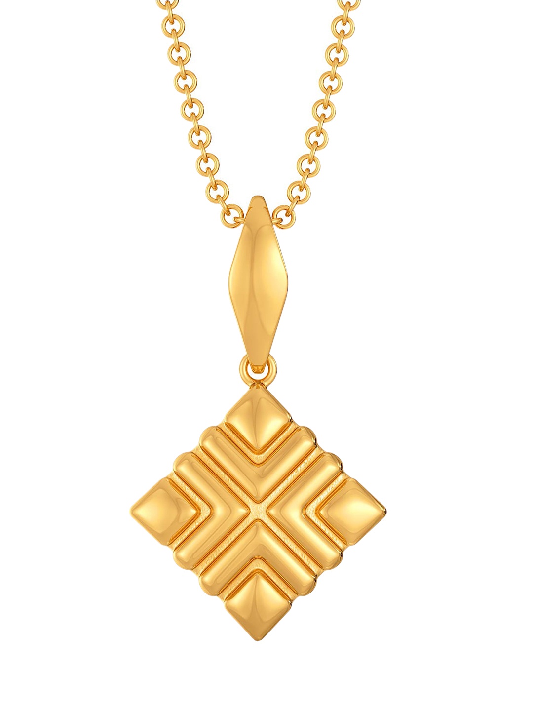 

MELORRA Power Puff 18KT Gold Pendant-2.96 gm
