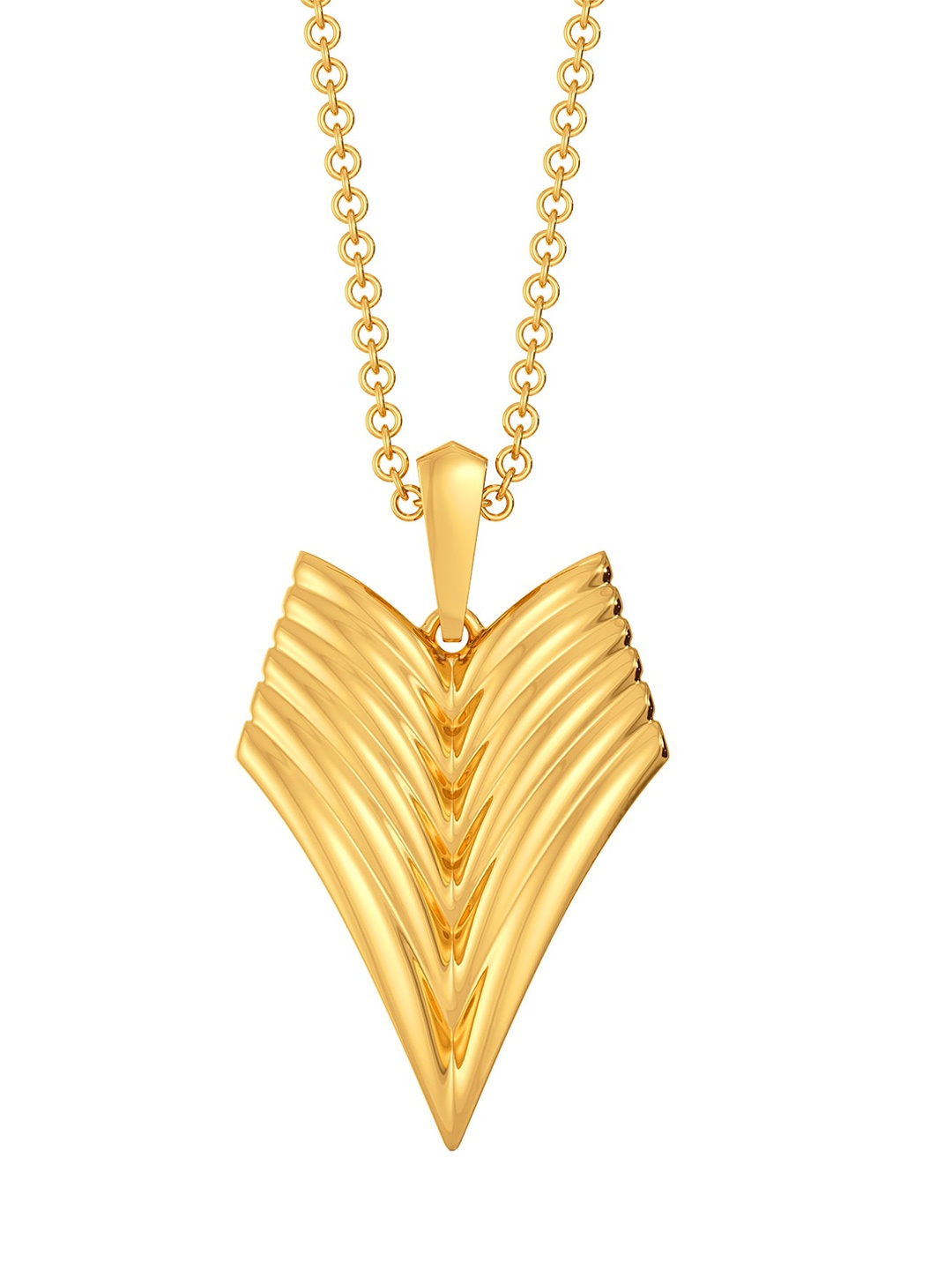 

MELORRA The Cutis Spirit 18KT Gold Pendant-3.59gm