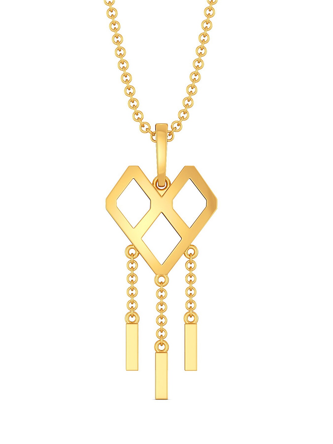 

MELORRA Fringe Crush 18KT Gold Pendants-3.26 gm