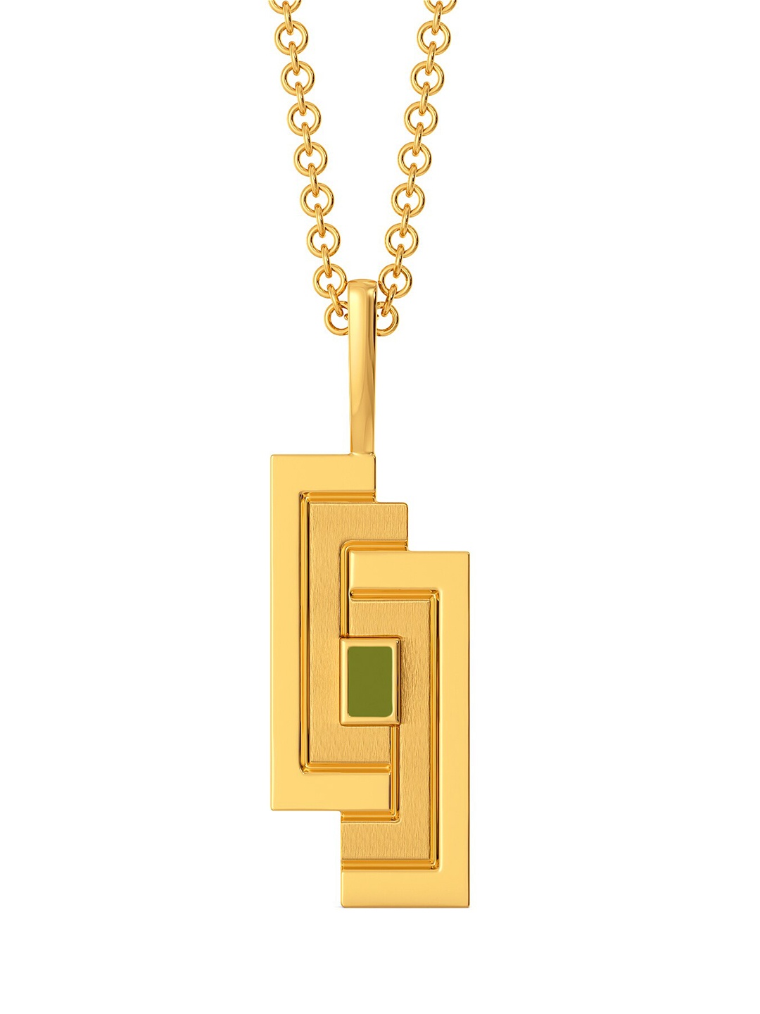 

MELORRA Troop Ties 18KT Gold Pendant-2.91gm