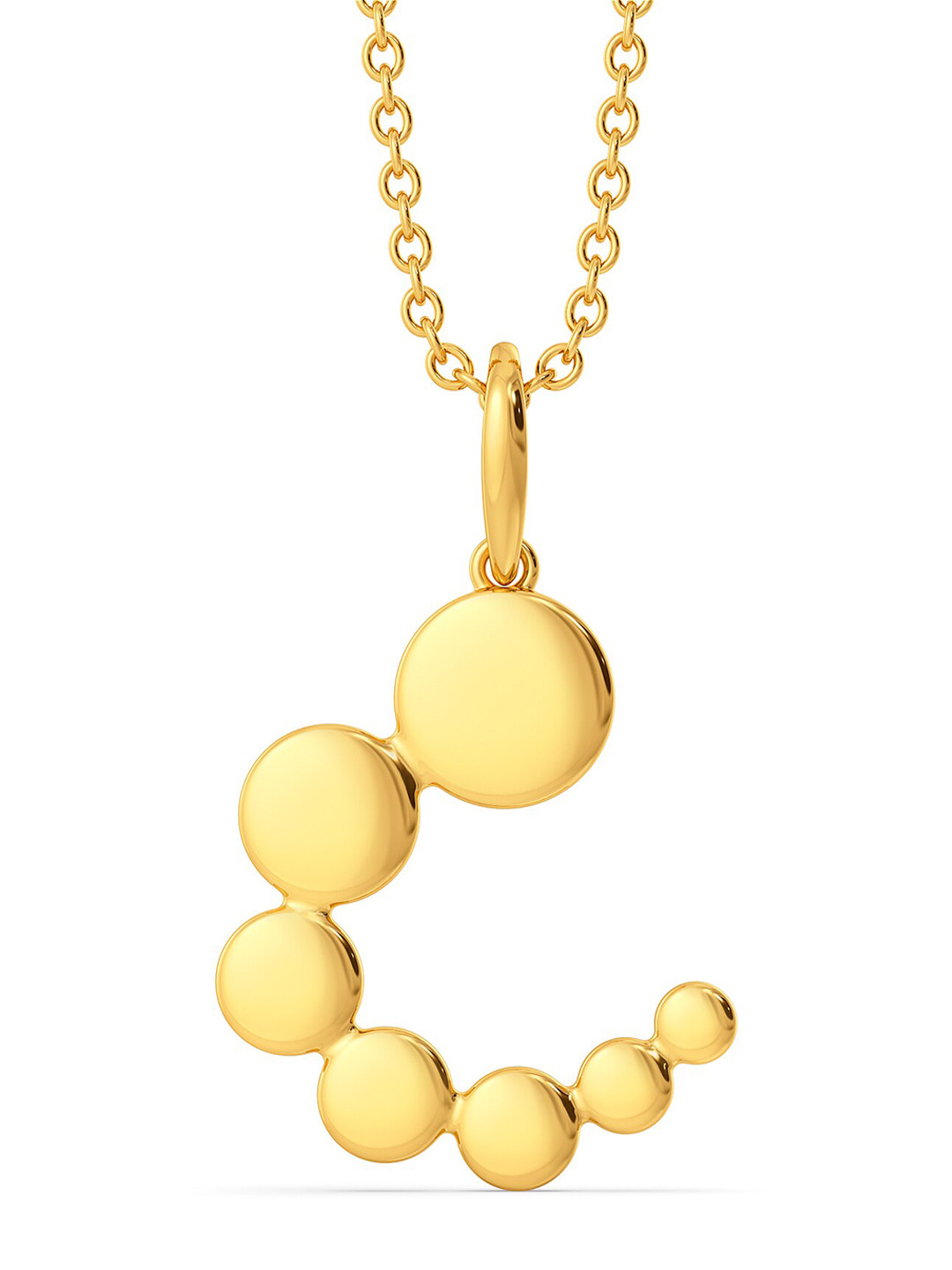 

MELORRA Guilded In Glitter 18KT Gold Pendant-2.73 gm