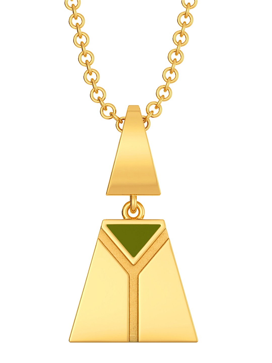 

MELORRA Boot Camp 18KT Gold Pendant-1.96gm