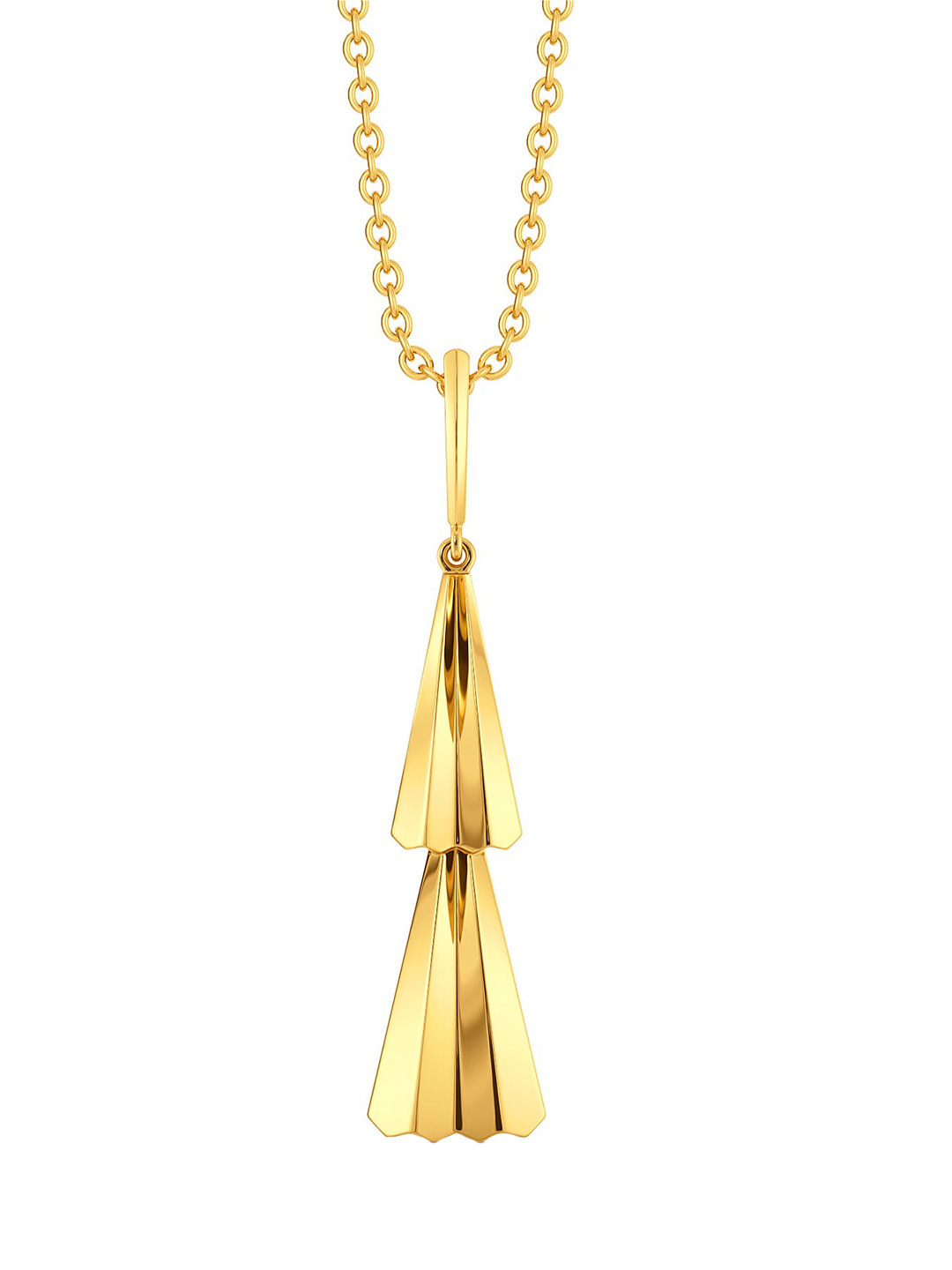 

MELORRA Pucker Panache 18KT Gold Pendant-1.9gm