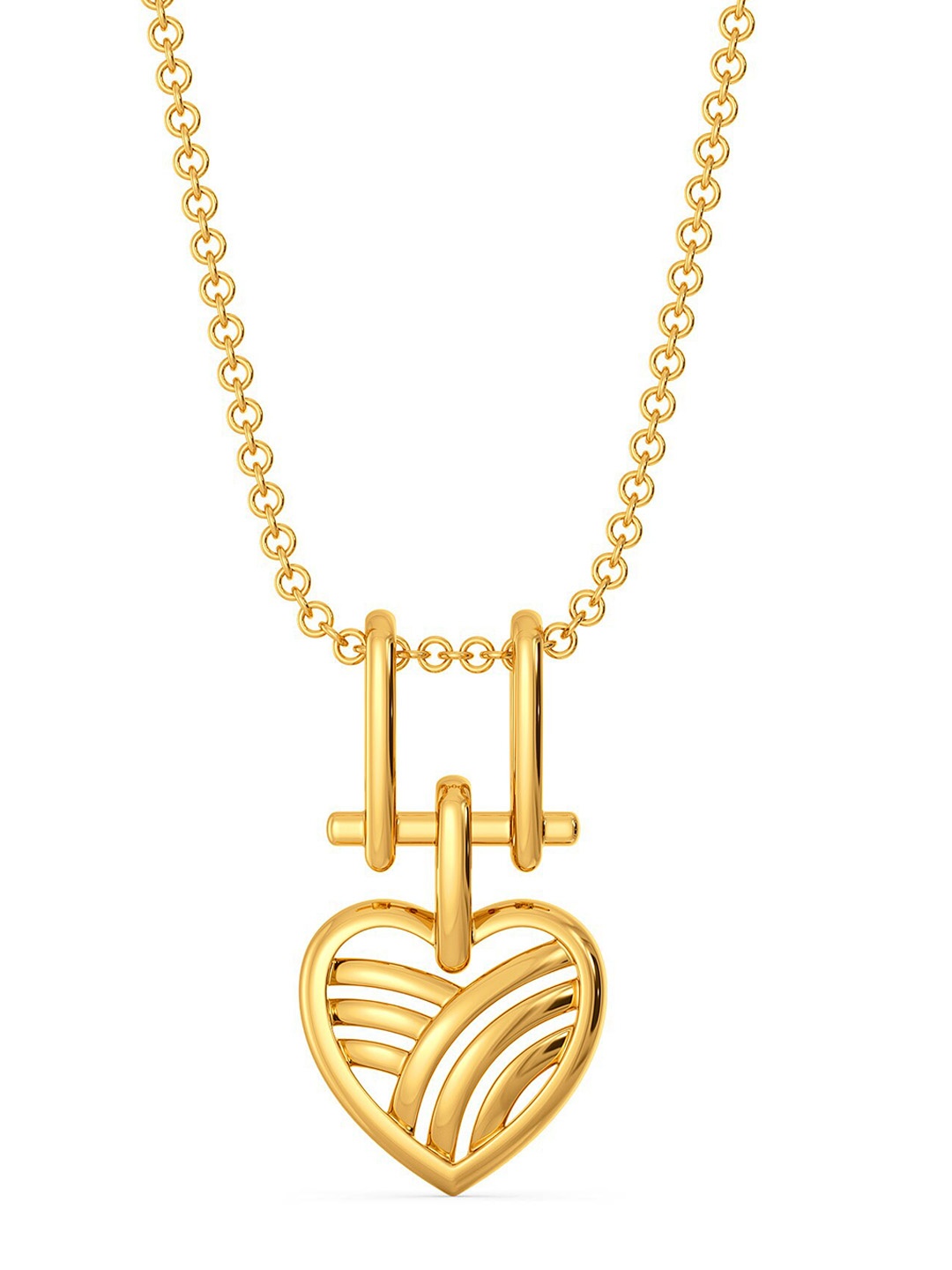 

MELORRA Love Advocate 18KT Gold Pendant-2.77gm