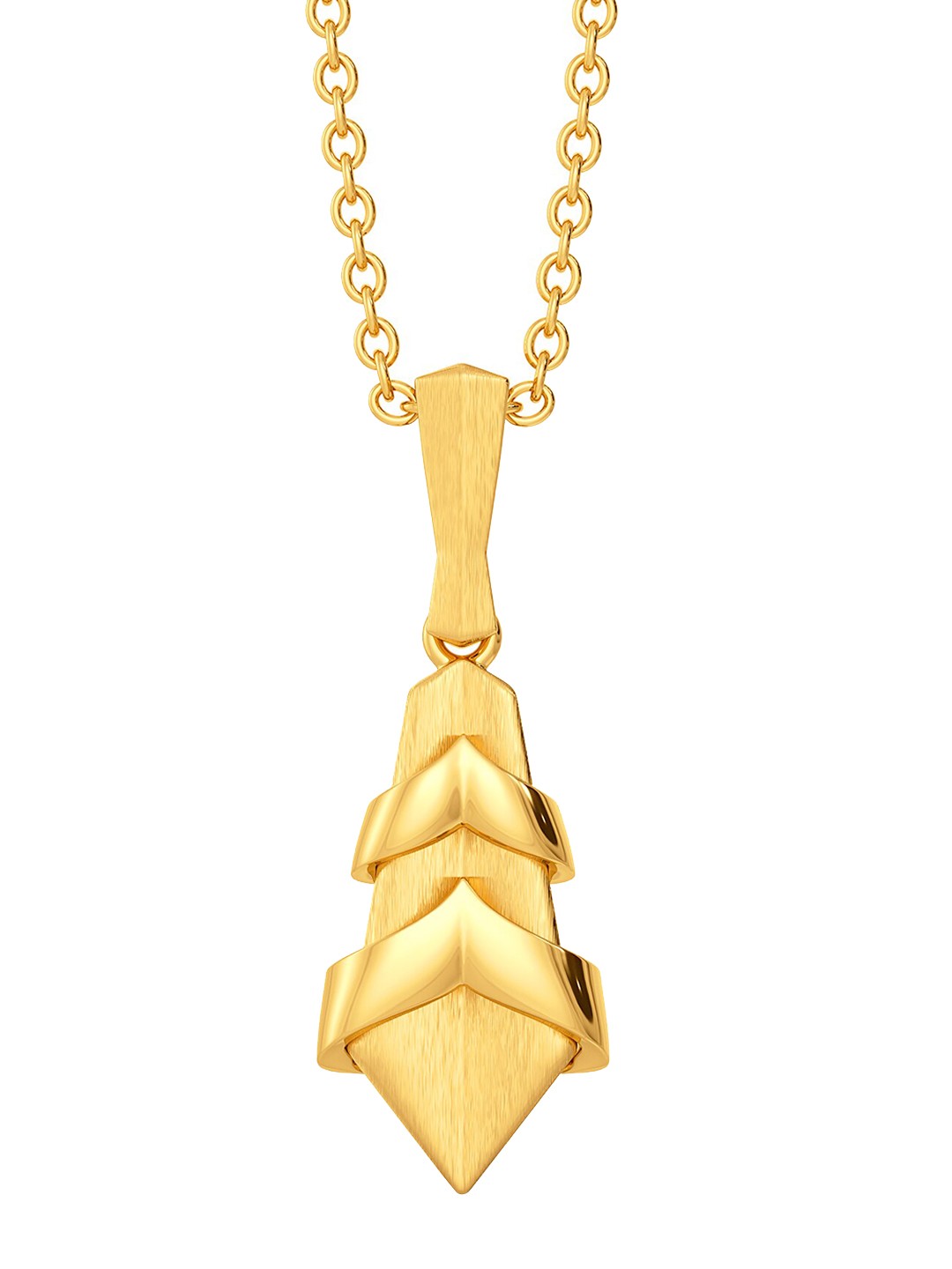 

MELORRA Spirit O Vice 18KT Gold Pendant-2.61 gm