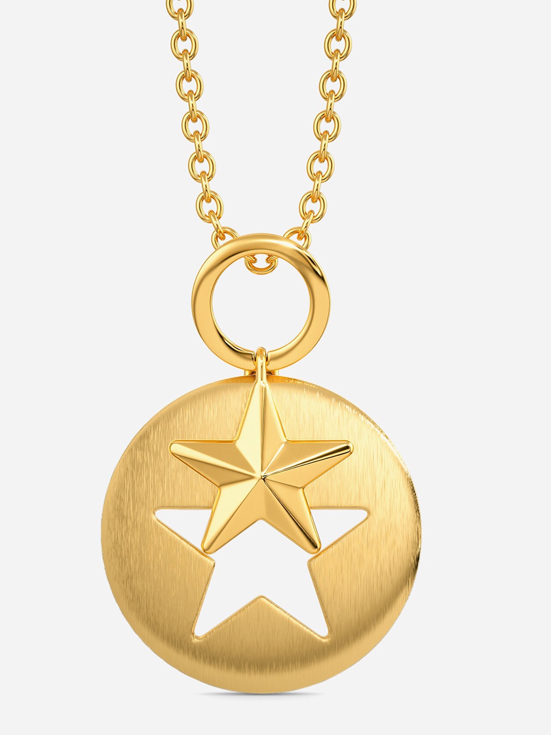

MELORRA Shooting Star 18KT Gold Pendant-2.95gm