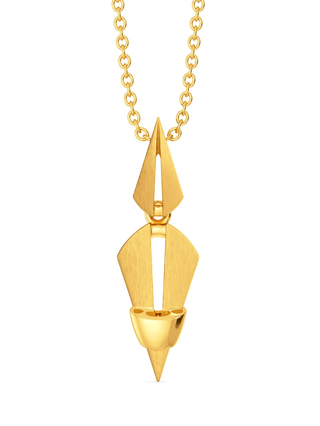 

MELORRA Be Bolder 18KT Gold Pendant-2.55gm