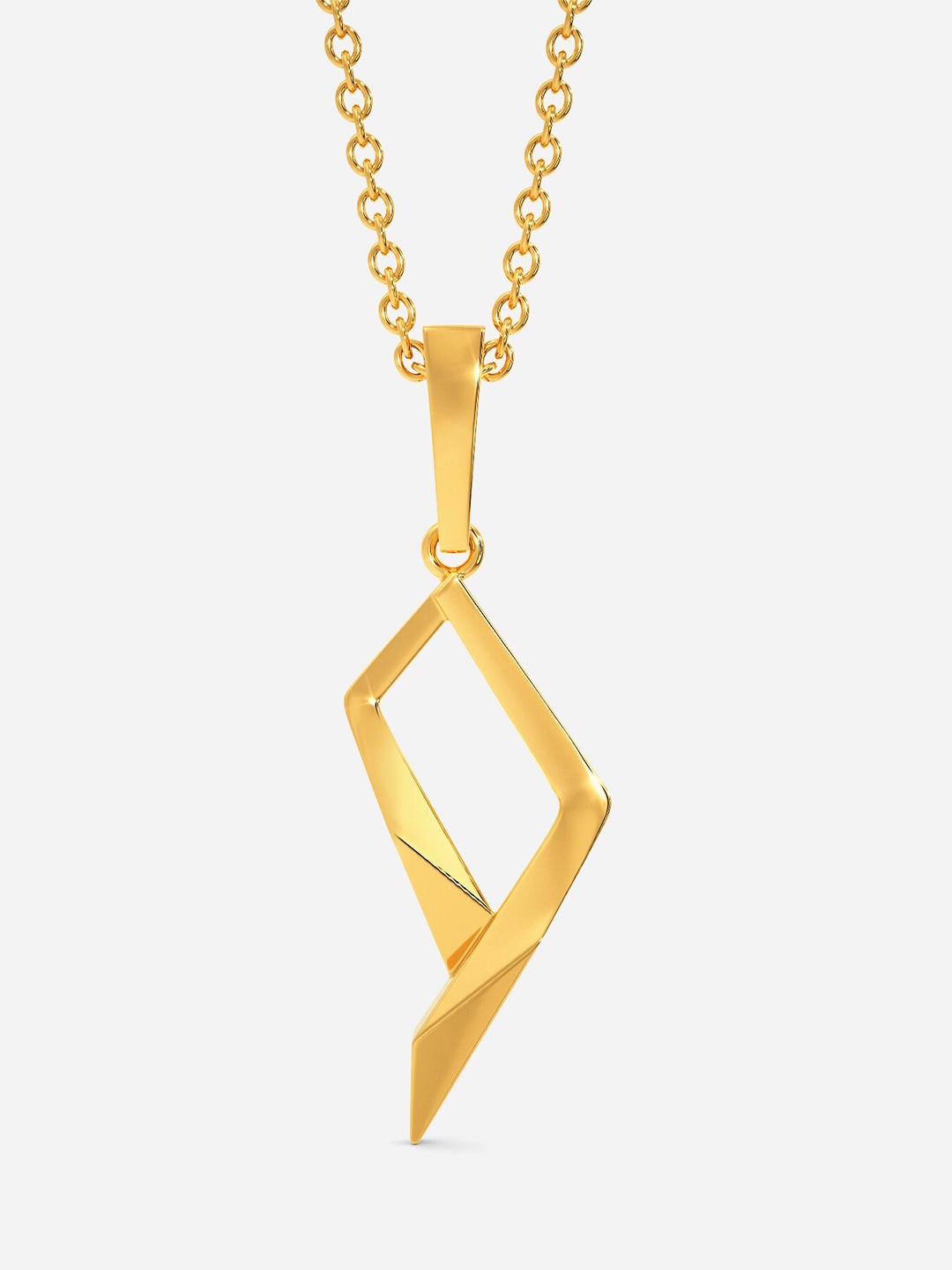 

MELORRA Corseted Chic 18KT Gold Pendant-1.48 gm
