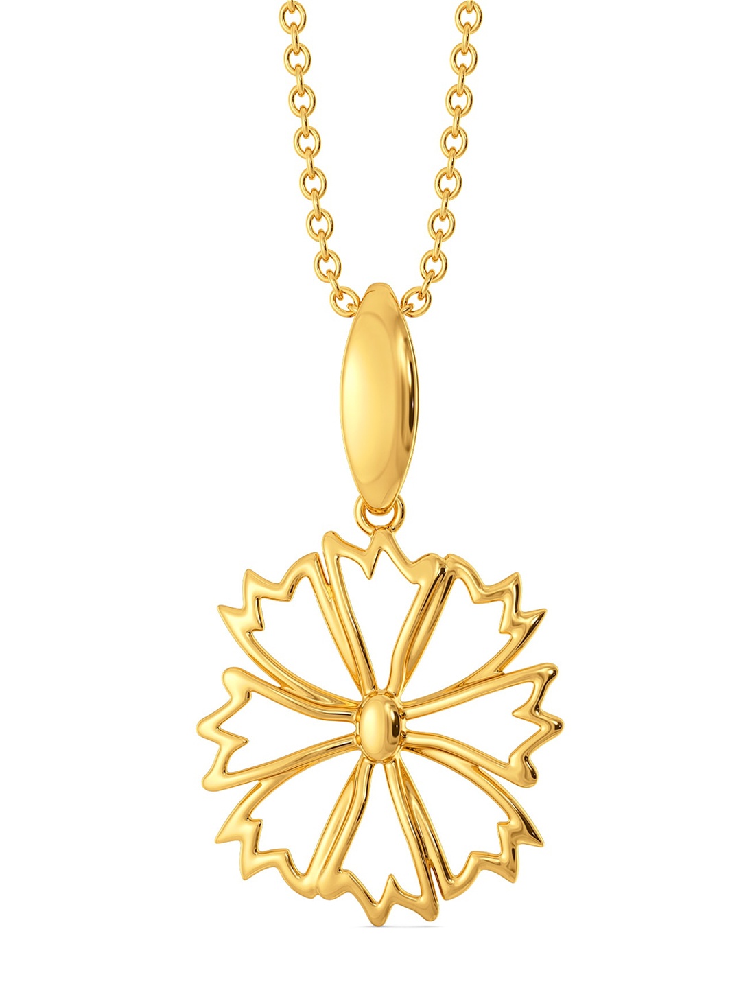 

MELORRA Blossom Bash 18KT Gold Pendant-3.44 gm