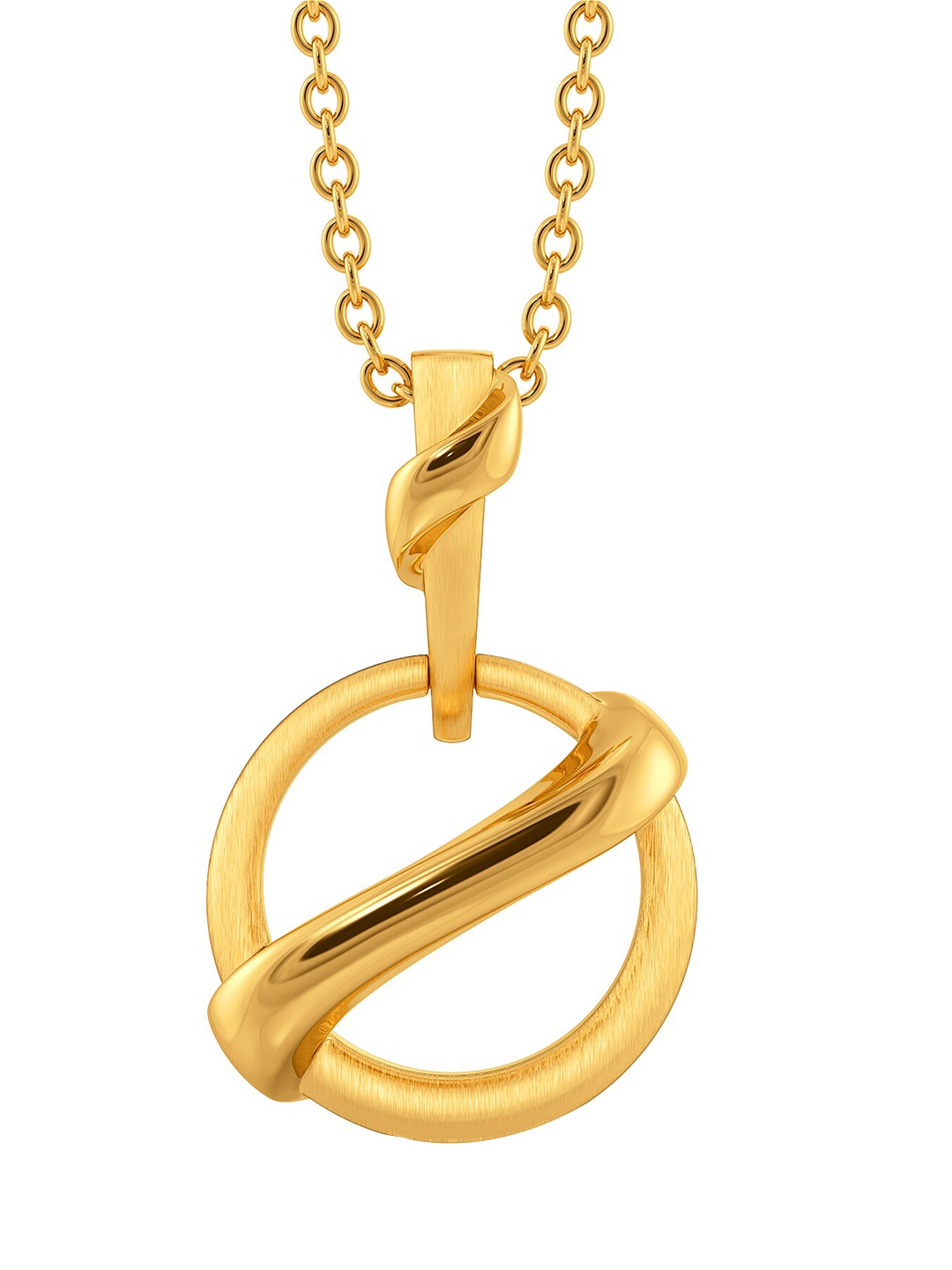 

MELORRA Power Of Drama 18KT Gold Pendant-2.76 gm