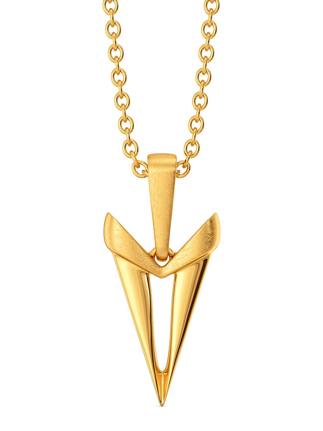 

MELORRA Signature Edge 18KT Gold Pendant-2.29gm