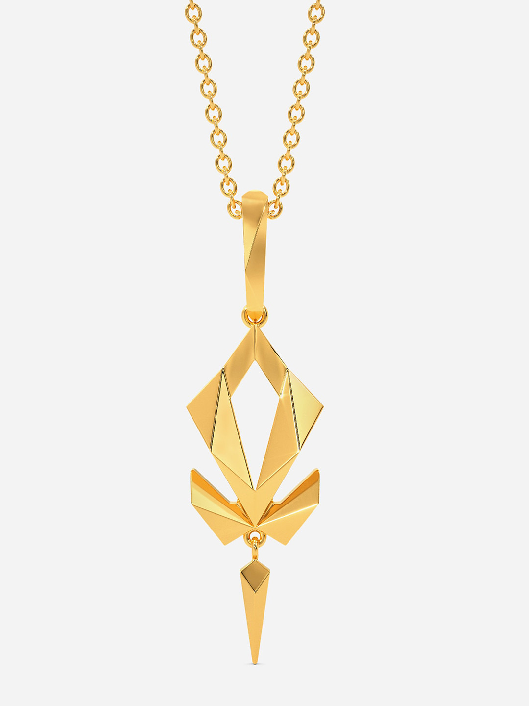 

MELORRA Chic Domination 18KT Gold Pendant-2.67 gm