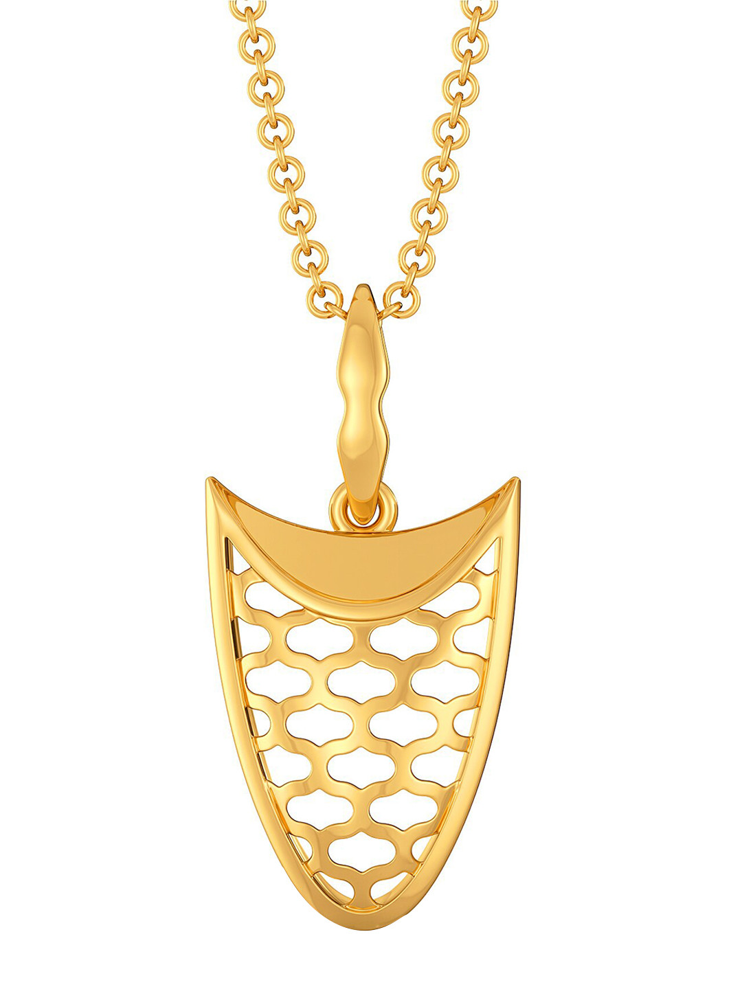 

MELORRA Frills of Charm 18KT Gold Pendant-1.59gm