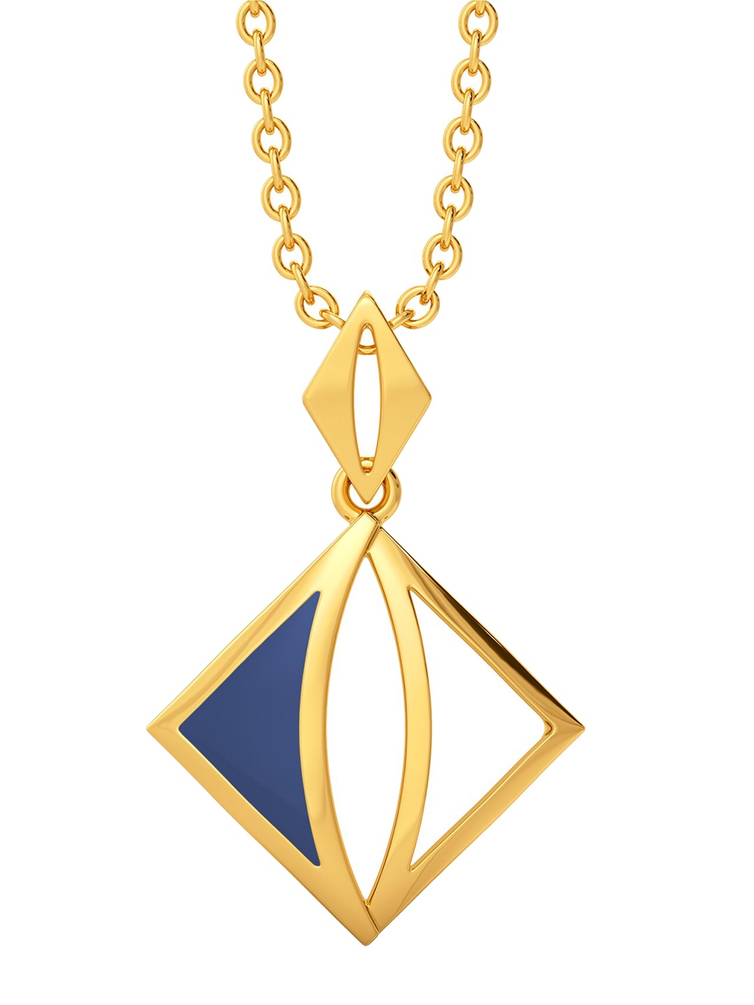 

MELORRA B Positive 18KT Gold Pendant-2.56gm