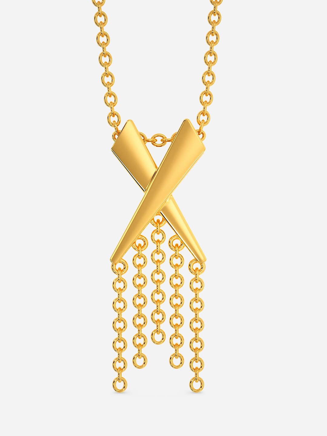 

MELORRA Dare To Fringe 18KT Gold Pendant-3.1gm